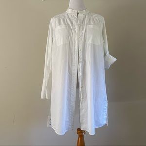 Lands End Coverup shirt Size L EUC